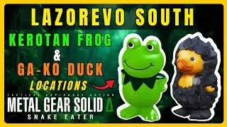 Lazorevo South - Kerotan Frog & Ga-Ko Duck Location - Metal Gear Solid Delta