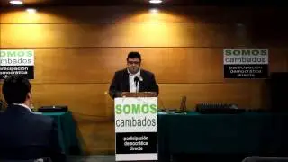 INTERVENCION XAN GALBAN PRESENTACION SOMOS CAMBADOS