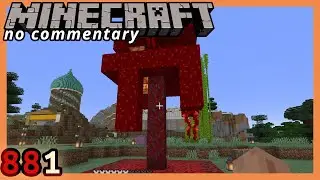 Late-Game Minecraft 881 :: Growing Crimson Stems