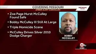 Police searching for Amber Alert suspect after mother, two children found dead