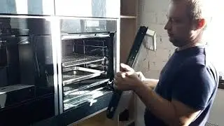 Демонтаж/монтаж двери духового шкафа NEFF