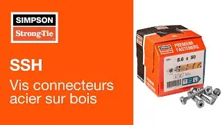 SSH - Nouvelle Vis Connecteurs Bois