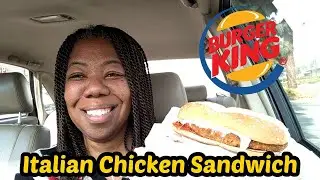 Burger King New Italian Chicken Sandwich | Really...Burger King? | Cooking Conversations