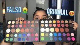 ME ESTAFARON 😭 paleta  falsa y original de James Charles | Killadamente