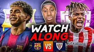 🔴 LIVE: FC Barcelona vs Athletic Bilbao | SUPERCOPA WATCHALONG & INSTANT REACTION!