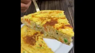 OMELET&Atilde;O DE FRIGIDEIRA F&Aacute;CIL, PRONTO EM MENOS DE 15 MINUTOS!! R&aacute;pido e pr&aacute;tico.😋