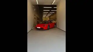 Taking delivery of my Ferrari 458 Italia red scuderia.