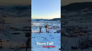 Snow Fall Chattar Plain #short #shortvideo #snow #chattarplain