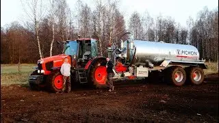 Gnojowica na pola i łąki 2018 John Deere Kubota Pichon