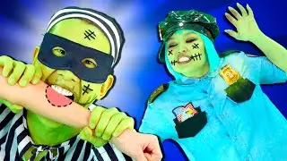 Doctor Treats Zombies | Zombie Song | Lights Kids Song