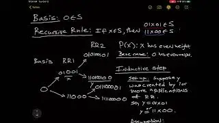 Structural Induction 2 Example 1
