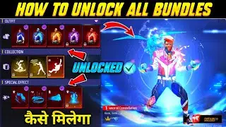 How to unlock ffws all evo bundles | how to unlock all emotes in ffws evo bundle | ff new event