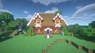 Aesthetic🍀🏡 Minecraft House To Show Off To Your Friends!