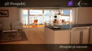 Demo 3D Prospekt - 3D modellering og animasjon av leilighet