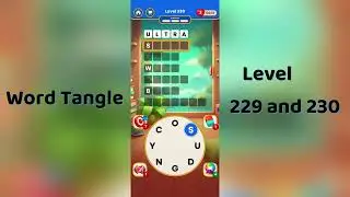 Word Tangle Level 229 Answers | Word Tangle Level 230 Solutions | Go Answer