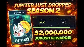 Solana Traders: Начался 2-й сезон наград в Jupiter TCG.