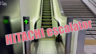 【escalator】Fukuoka Shingu Chuo Station HITACHI escalator