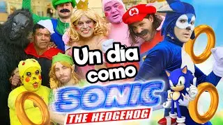 Un dia como SONIC !! / SMASH BROS EN LA VIDA REAL! / Memo APONTE