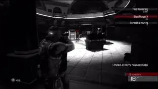 Splinter Cell Conviction HD: Face-off Multiplayer Score 40 to 3