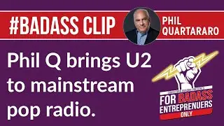 #BadassClip: Phil Q gets pop radio stations to play a little-known rock band called U2 in 1982.
