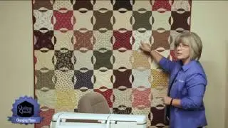 Quilting Quickly: Changing Places -- Throw Quilt Pattern using 10