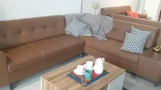 Godrej interio orbit sofa Assembly, 6 seater unboxing