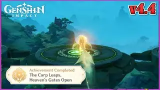 The Carp Leaps, Heaven&rsquo;s Gates Open | Hidden Achievement | v4.4 Guide | Genshin Impact