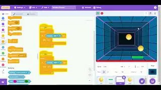 Scratch programming game app (pong game)