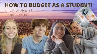 How uni students save and budget - transport, uni offers, rent, subscriptions & more!