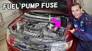 FORD EDGE FUEL PUMP FUSE LOCATION REPLACEMENT. FUEL PUMP NOT RUNNING, CAR DOES NOT START