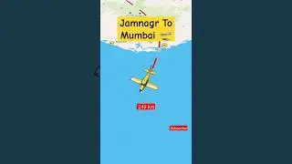 JAMNAGAR TO MUMBAI   Flight🛩️#trending #journey #travel#viral#anime#rider #youtube#trending#shorts