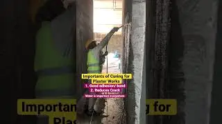 Plaster Curing