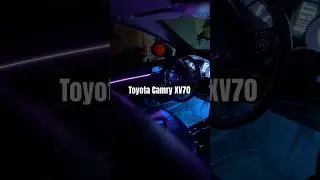 Toyota Camry 70 подсветка салона #ambient #led