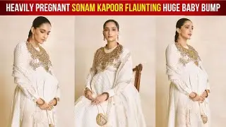 Pregnant Sonam Kapoor Announces Second Pregnancy With Her Maternity Photoshoot