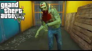 ZOMBIE TREVOR ATTACK THE CLUCKIN' BELL FARM | GTA V MOD