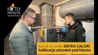 Kocioł na pellet Defro Calorii z modułem wifi - kalibracja kotła po montażu
