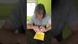 Clear Crystal tube magic trick