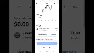New Coin (Crypto) Green Satoshi Token (GST) has been listed on Coinbase Pro
