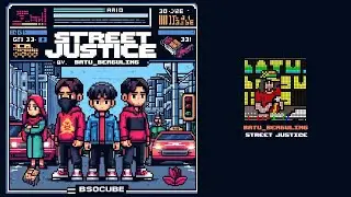 batu_berguling - Street Justice | Borneo VA | Ten A LP | Chiptune | Musik Video Game | 8-bit Music