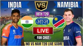 🔴 Live IND Vs NAM T20 WC Match |Live Cricket Match Today| IND vs NAM 18th T20 1st innings #livescore