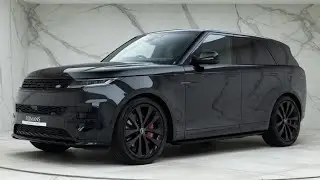 2023 Range Rover Sport P440e Autobiography - Santorini Black - Walkaround & Interior & Revs [4K]