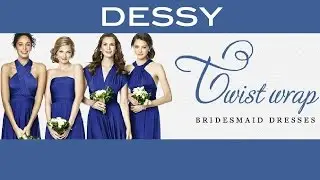 Dessy Twist Wrap Convertible Dresses