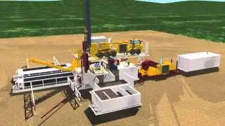 Coal Seam Gas - Drill Rig