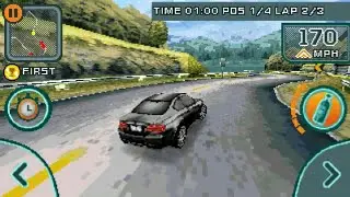 Let's Play Need for Speed Hot Pursuit Track Forest Java Game Mobile (Part 2)