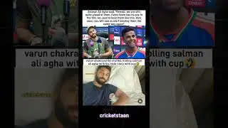 varun chakaravarthy started trolling salman ali agha with insta story
