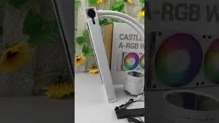 READY DI TOKO HOUSE OF COMPUTER WATER COOLING DEEPCOOL CASTLE 240EX A-RGB LGA1700 PUTIH