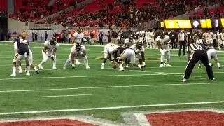 Celebration Bowl Highlights Grambling QB Devante Kincade nice run all the way to the one yard line.