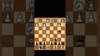 Englund Gambit! Crush D4 and get a checkmate in a few moves! #shorts #chess