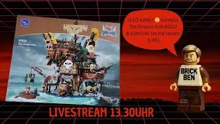 Sind diese Steine besser als LEGO?! 🤯 Pantasy Pirates Pub im Livestream bauen