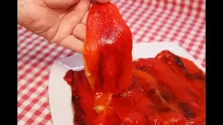 Truco infalible para pelar fácilmente los pimientos asados, ya no lo haras de otra forma